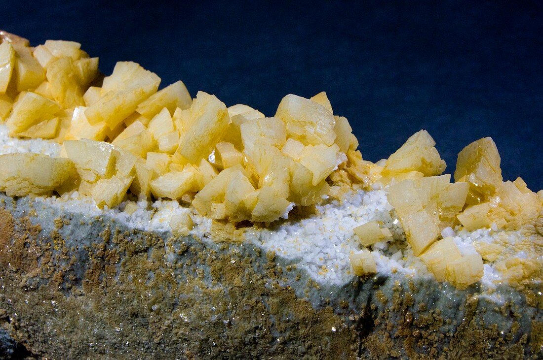 Dolomite crystals
