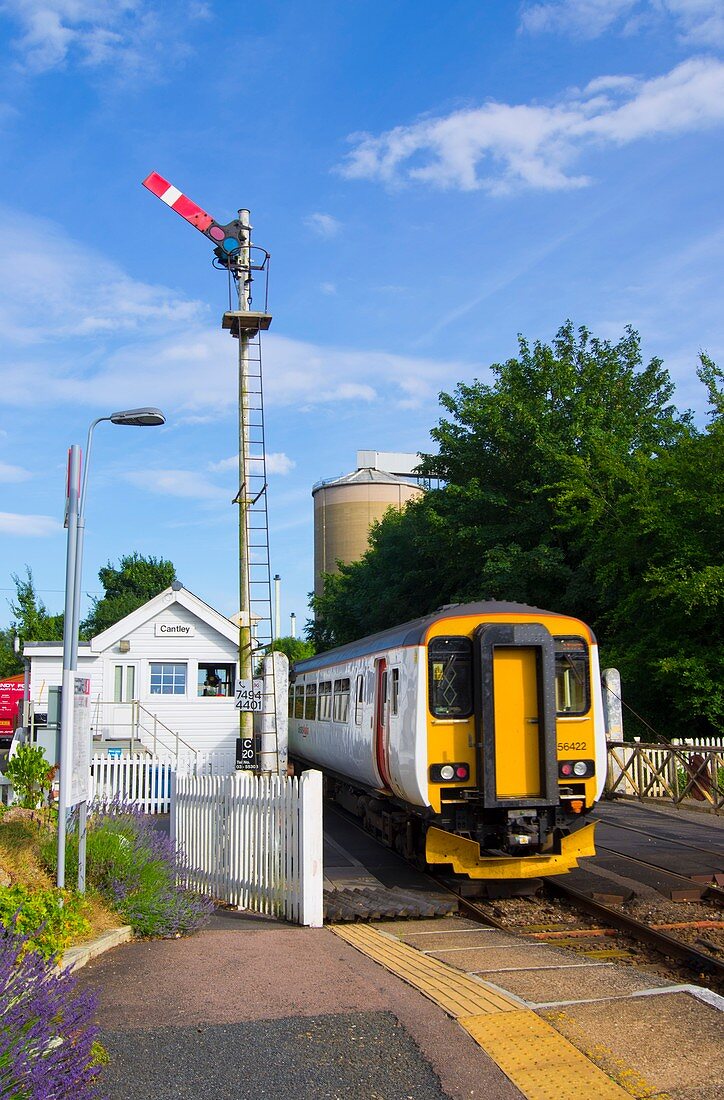 Train and signal box