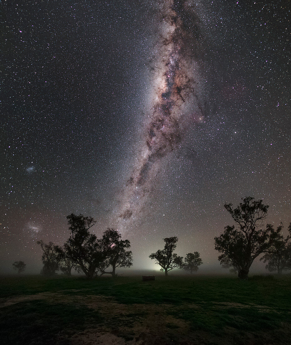 Milky Way over Australian outback