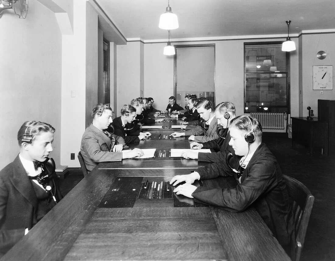 New York Stock Exchange telephony, 1920s