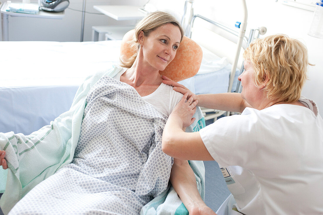 Nurse at work in hospital