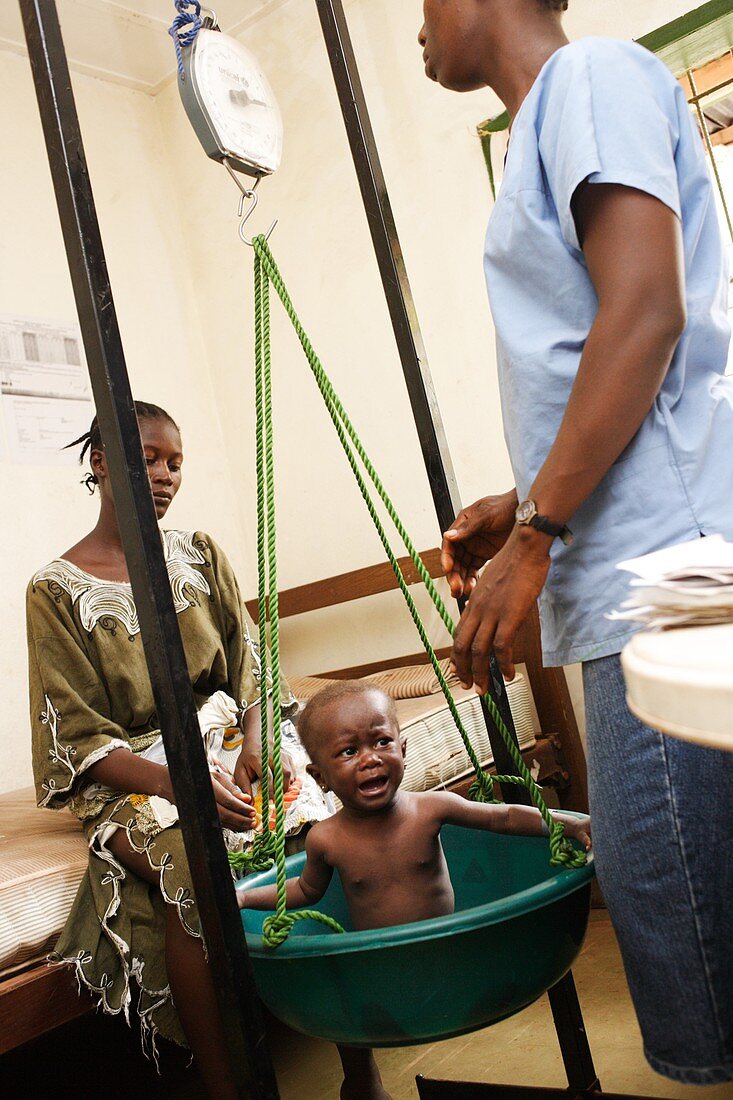 Feeding centre, Liberia