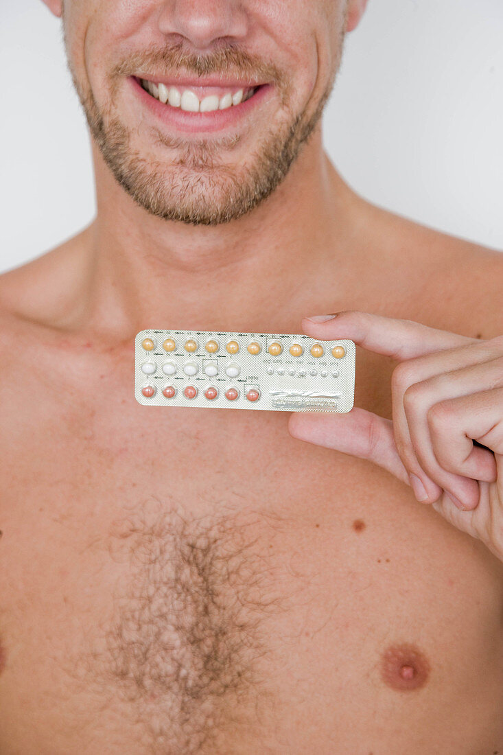 Contraceptive pill for man