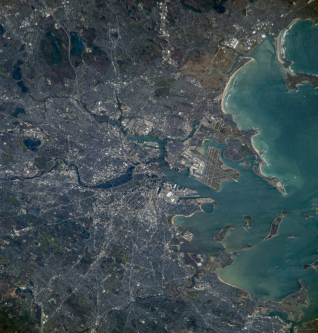 Boston, USA, ISS image