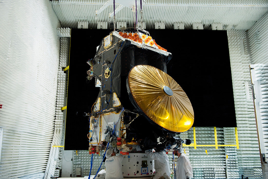 ExoMars spacecraft anechoic testing