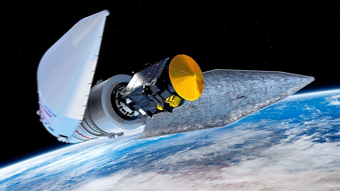 ExoMars spacecraft deployment,artwork
