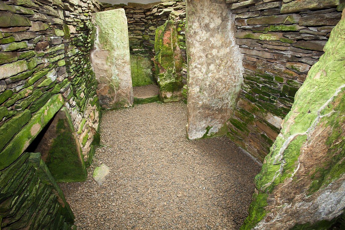 Unstan Chambered Cairn ,Orkney,UK