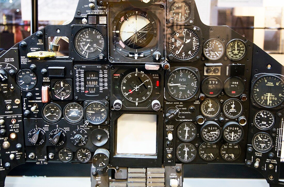 SR-71 Blackbird control panel