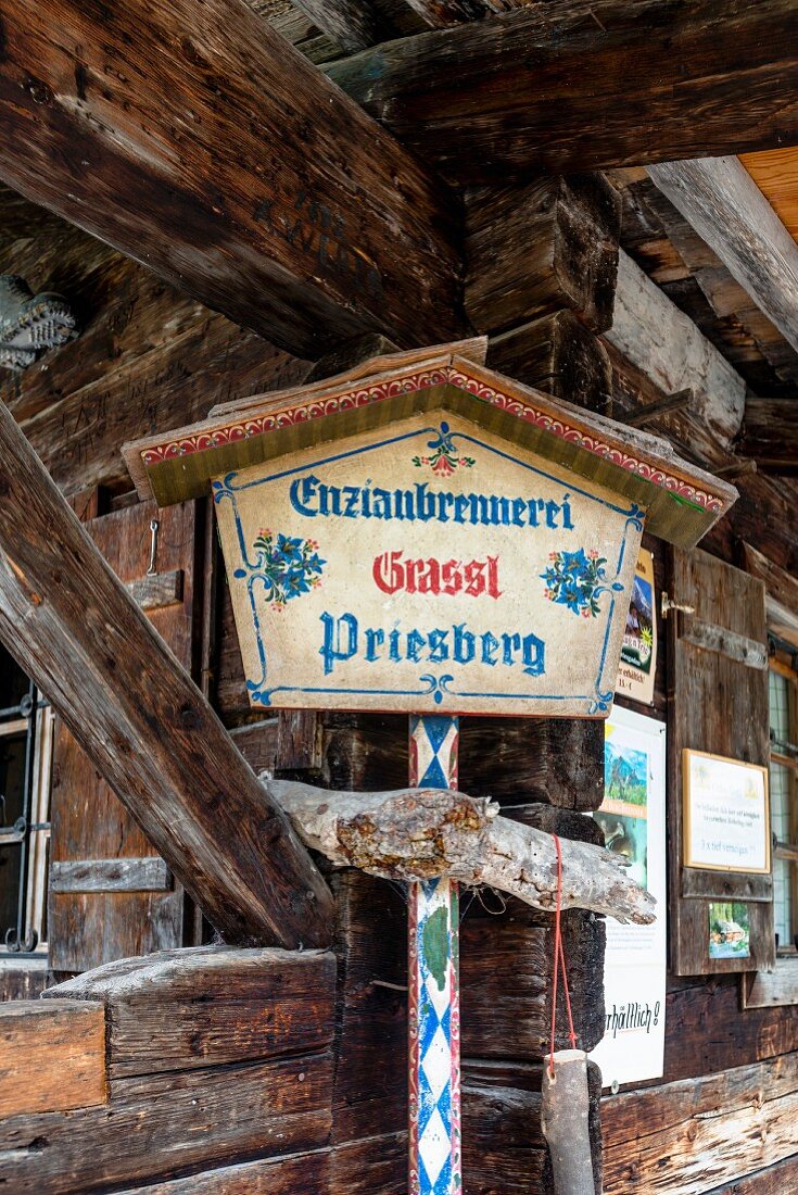 Berchtesgaden National Park: Gentian distillery on the Priesberg Alm, Bavaria, Germany