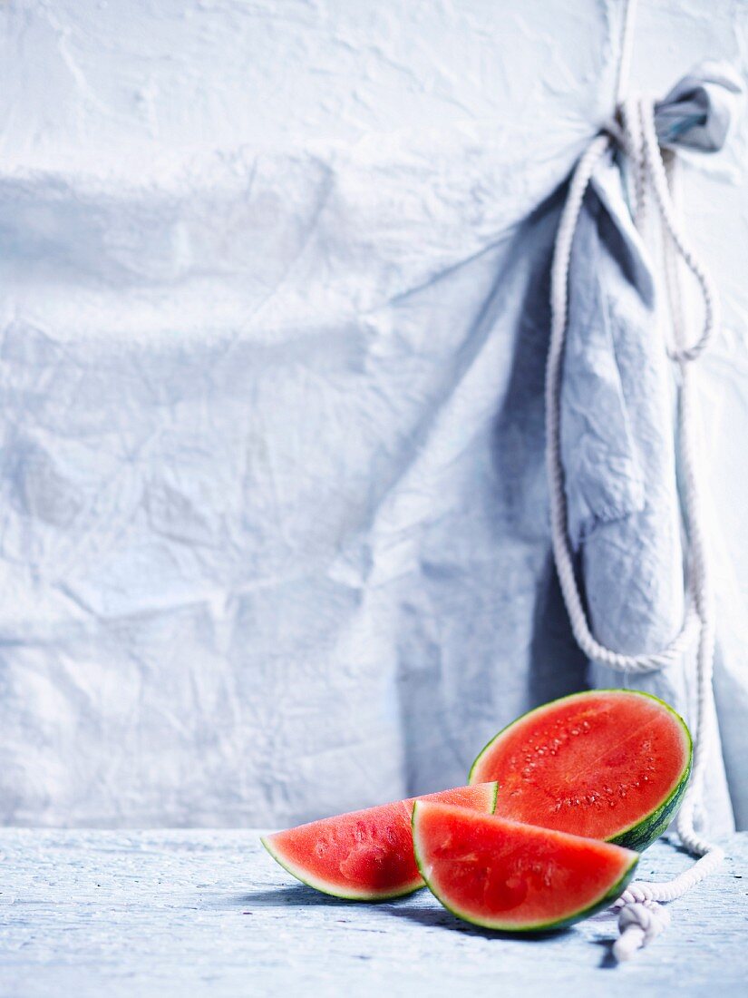 Stillleben mit Wassermelone