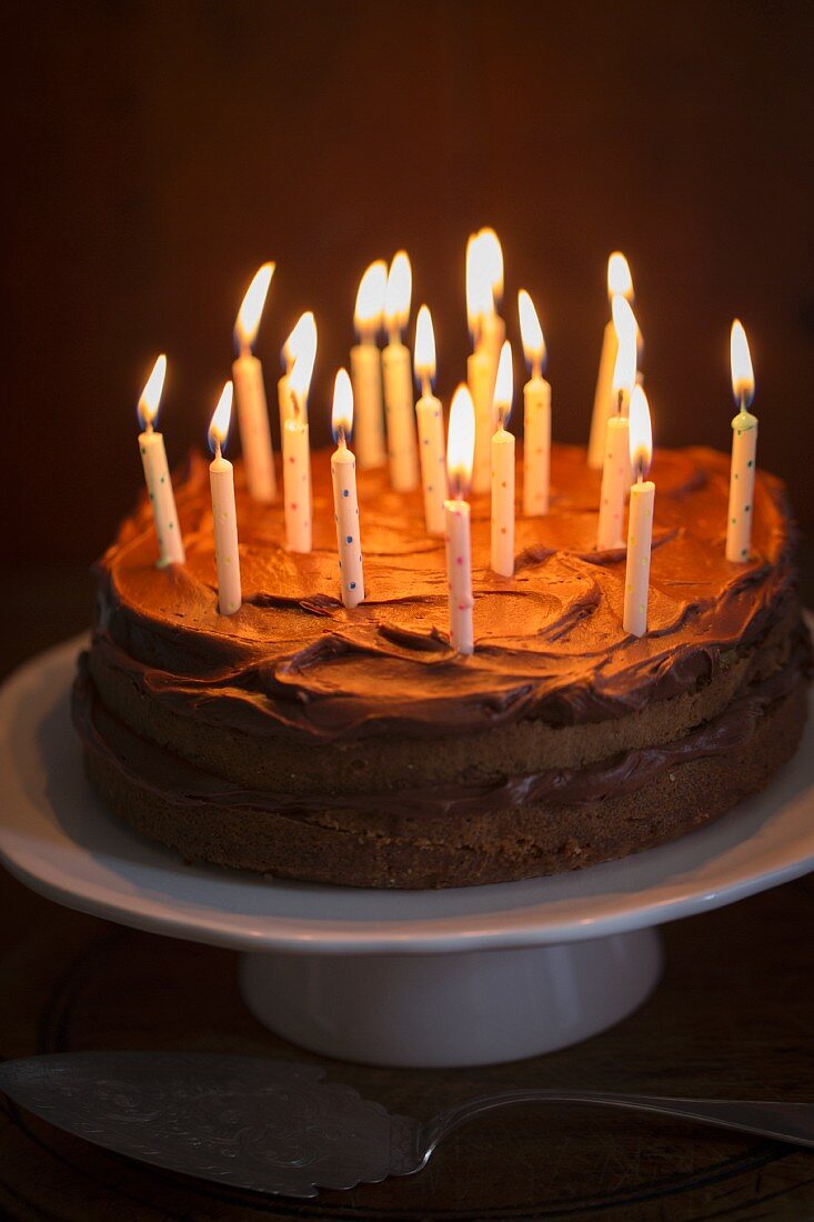 Birthday Chocolate Cake