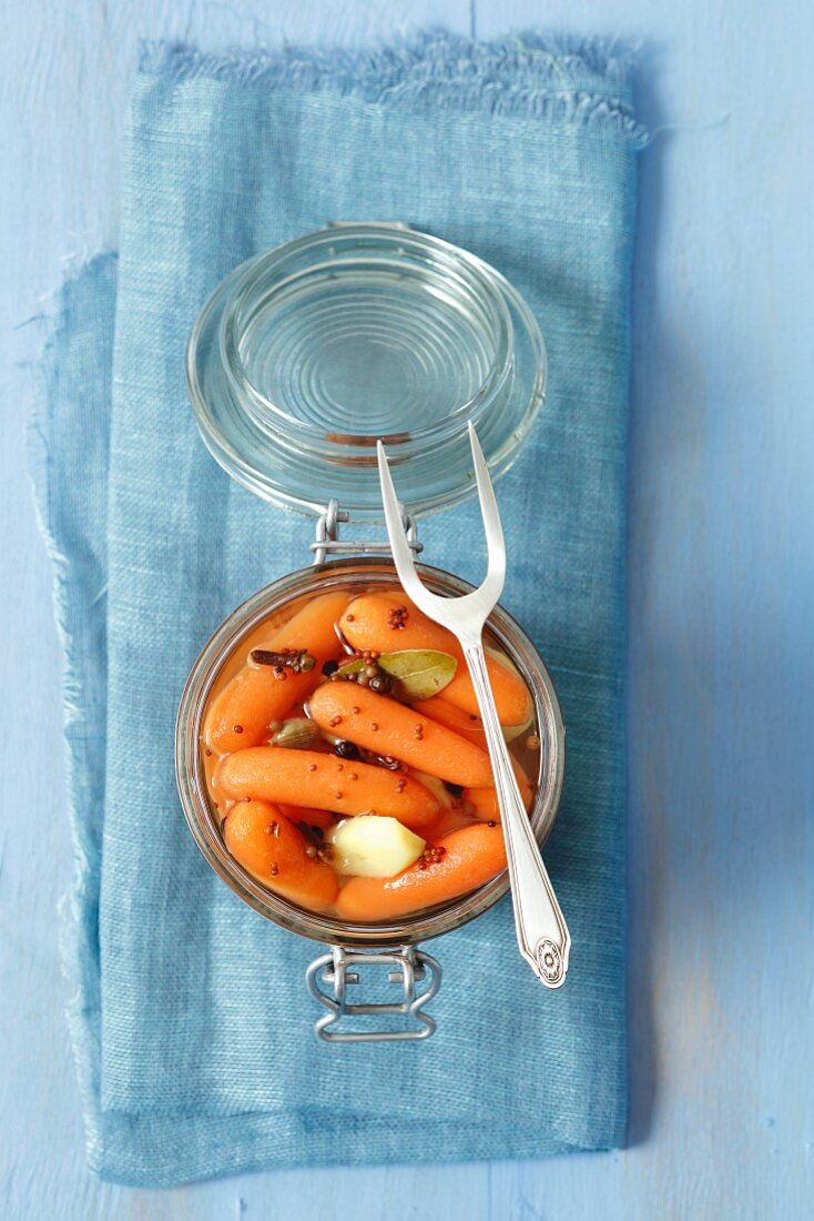 Pickled carrots