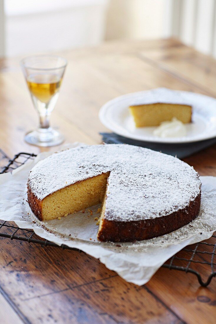 Mandarin and Almond Cake