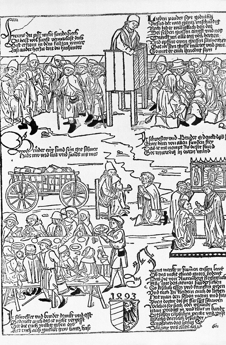 Leprosy care,15th century