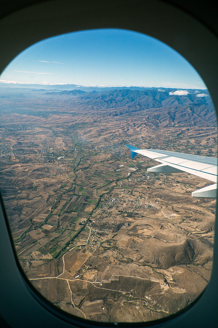 Flight over Oaxaca,Mexico