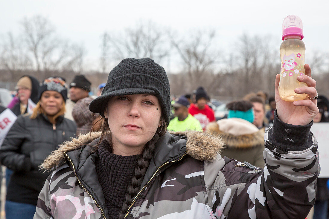 Flint drinking water protest