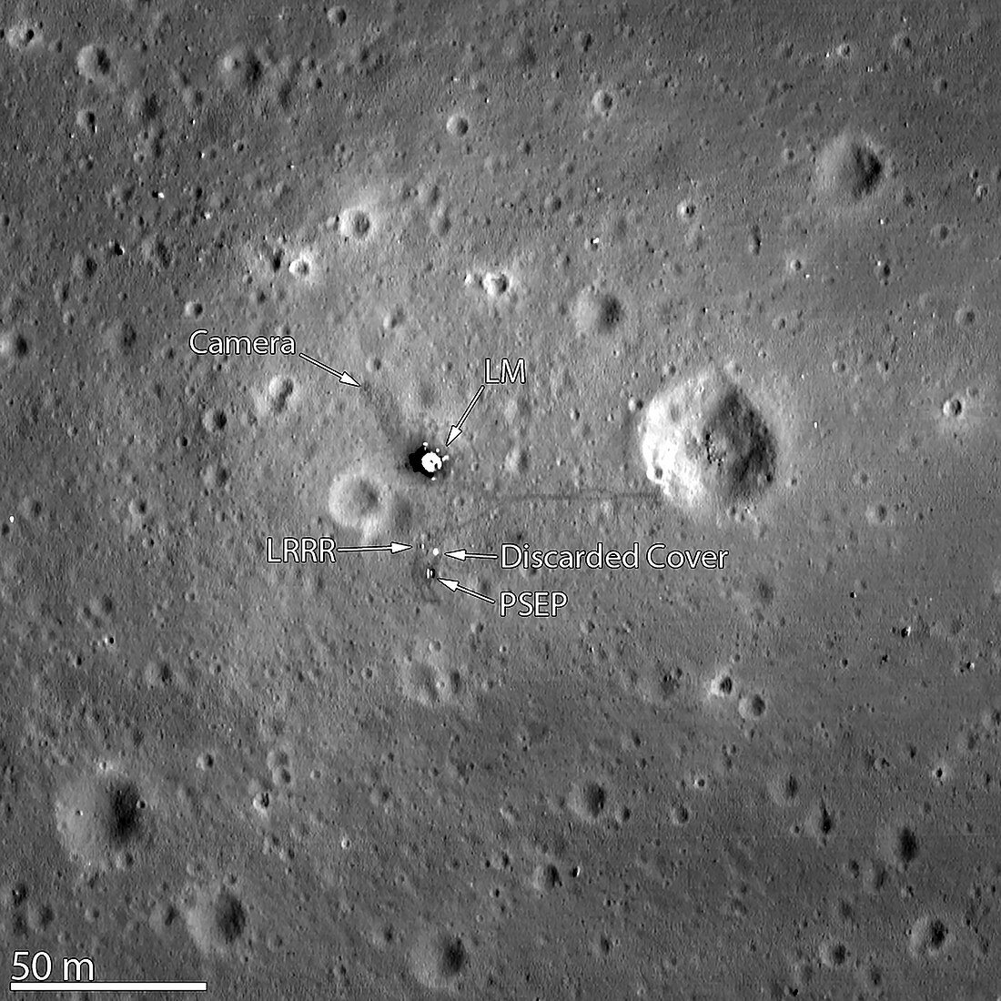 Apollo 11 landing site