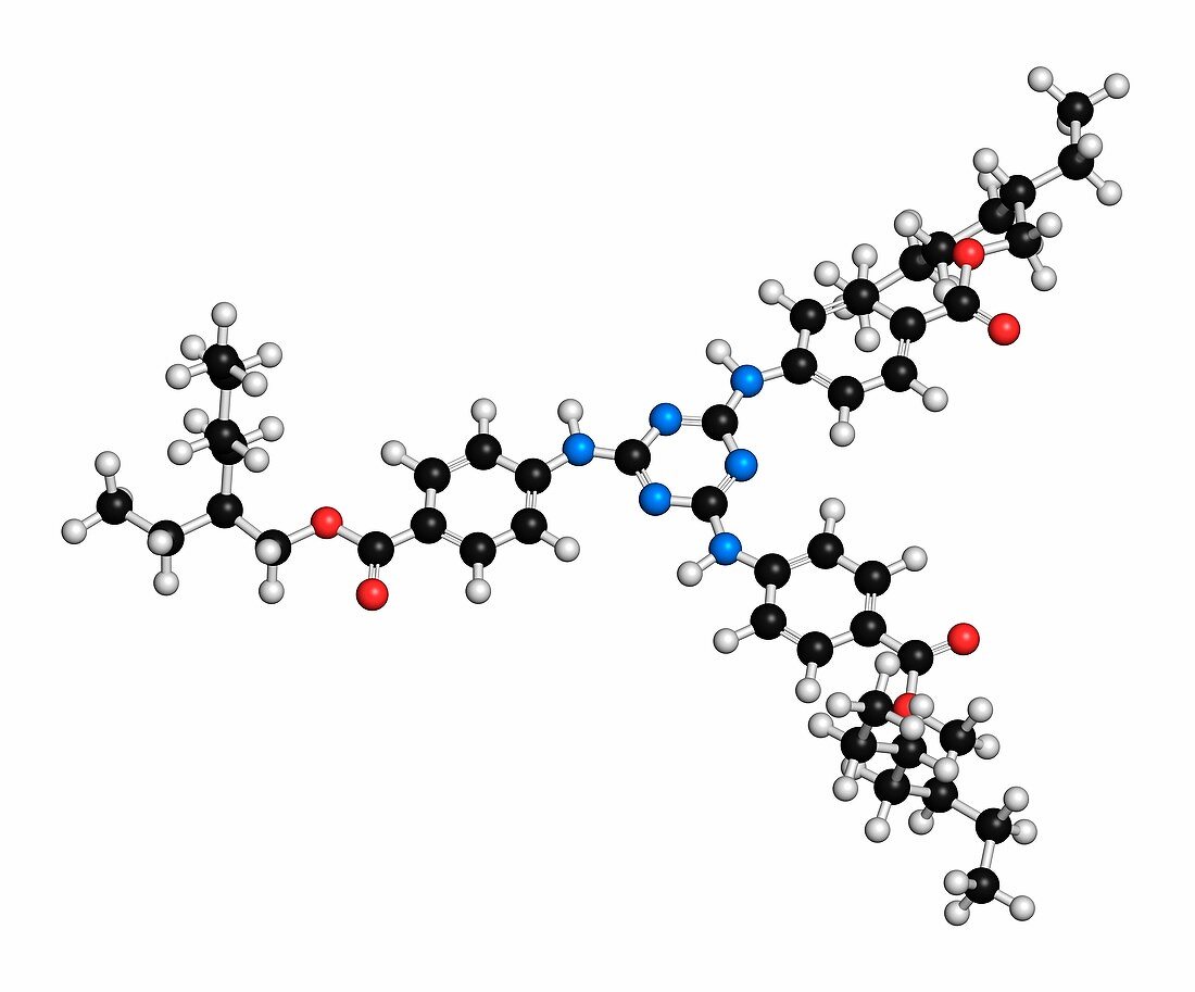Ethyl formate molecule