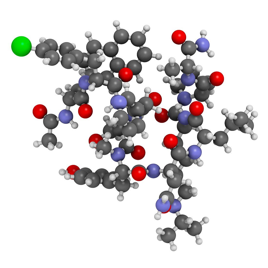 Abarelix drug molecule