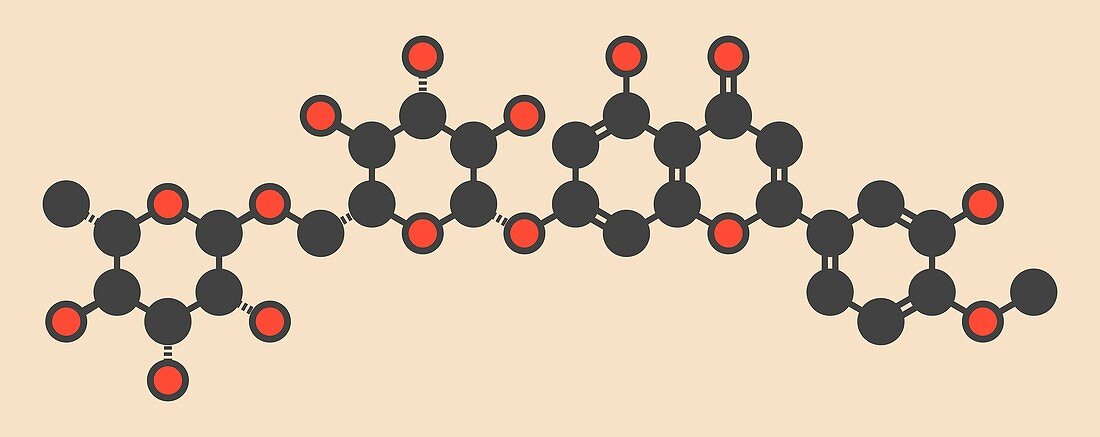 Diosmin drug molecule