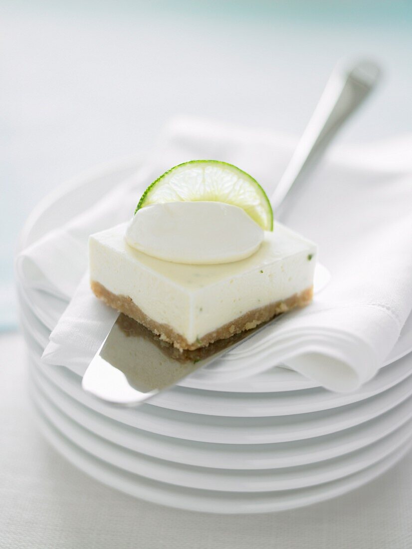 Lime Cheesecake Squares