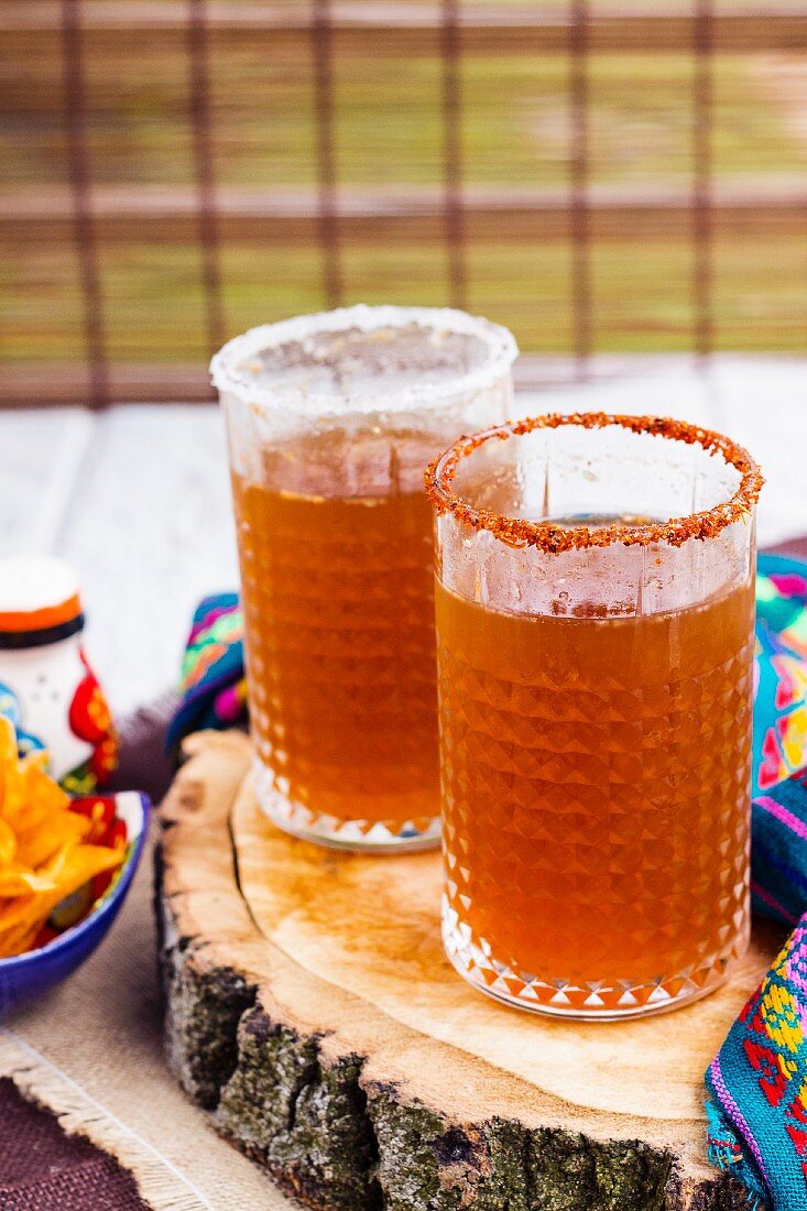 Michelada (beer mix drink, Mexico)