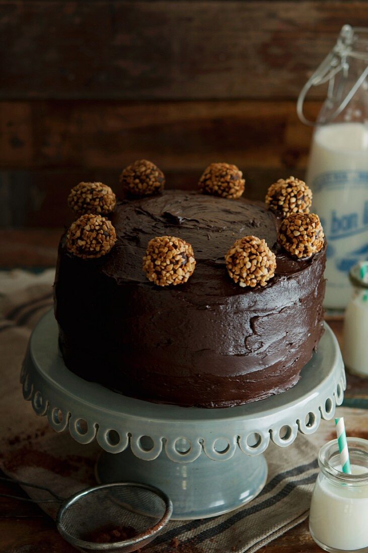 Chocolate fudge cake