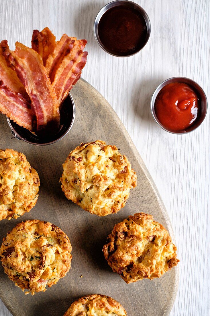 Cheese and bacon scones