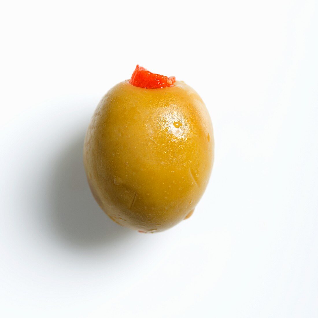 A Spanish Manzanilla olive