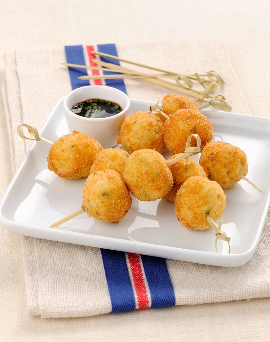 Crocchette di riso (Italian rice croquettes)