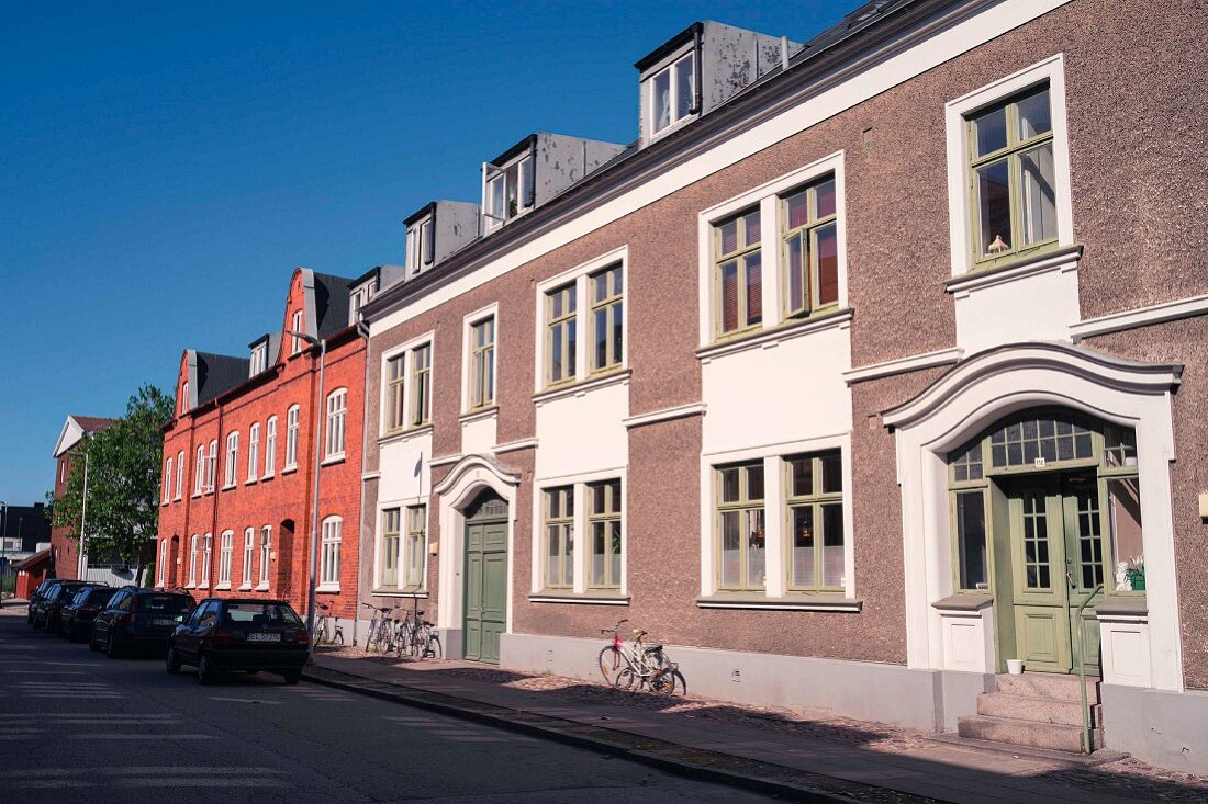 Wohnhaus von Kommissar Kurt Wallander in Ystad, Südschweden