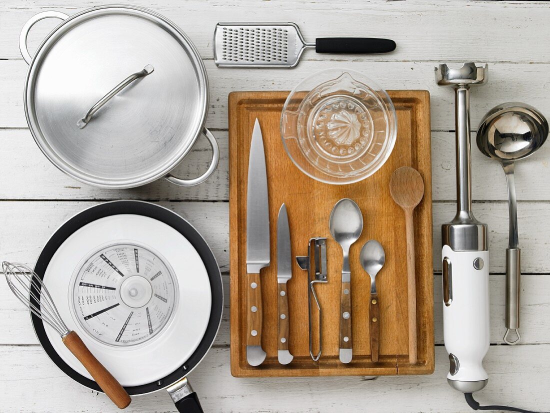 Kitchen utensils for soup