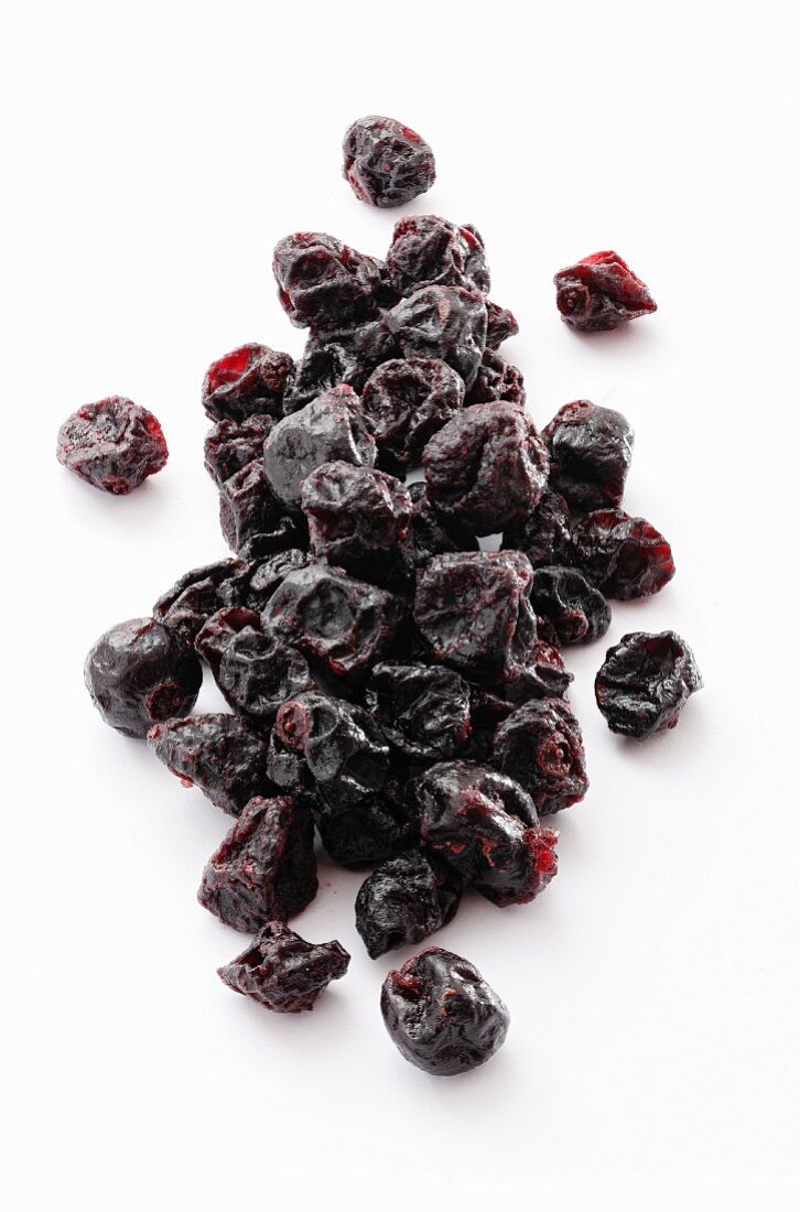 Getrocknete schwarze Johannisbeeren