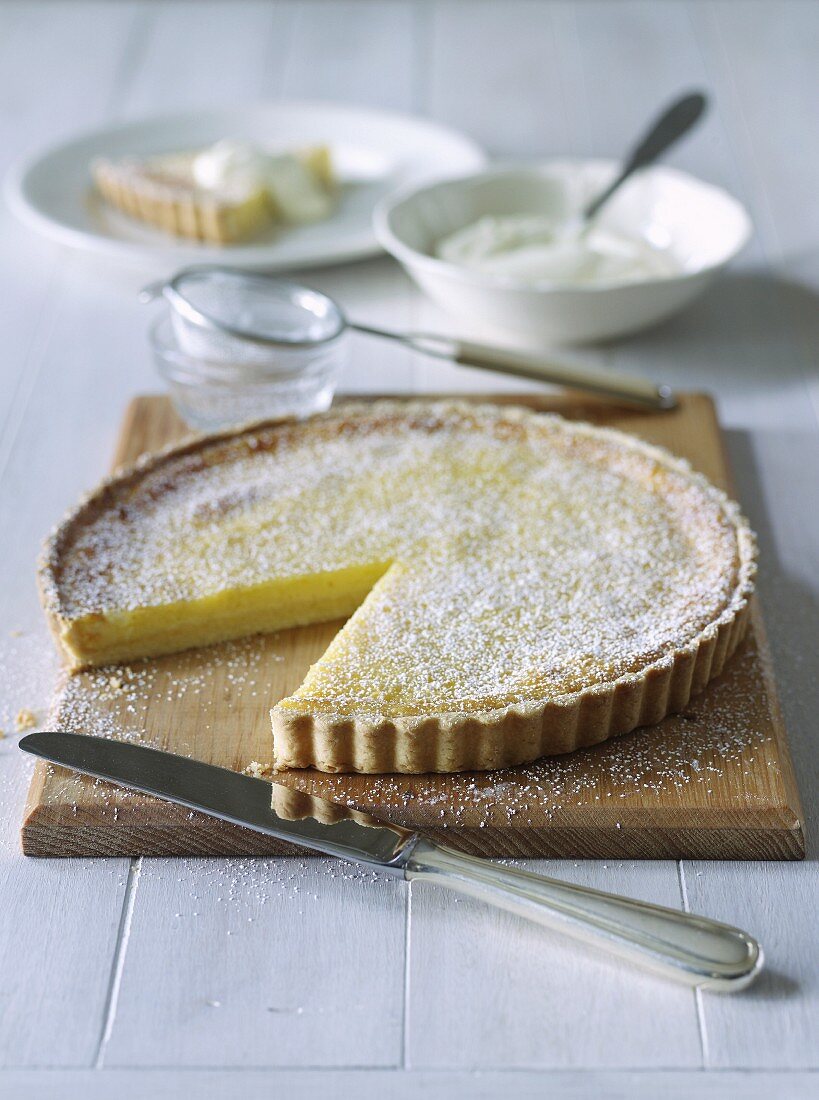 Klassische Lemon Tarte