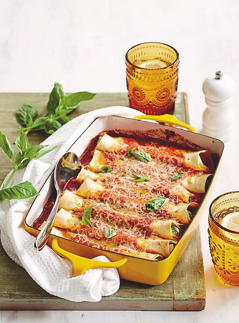 Spinach & Ricotta Cannelloni