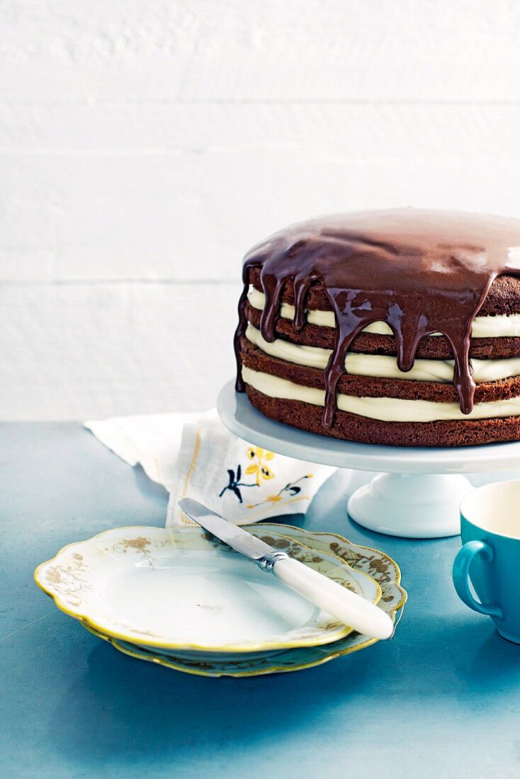 Creamy Chocolate Layer Cake