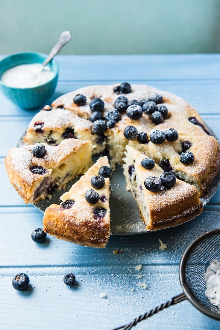 Blueberry cake