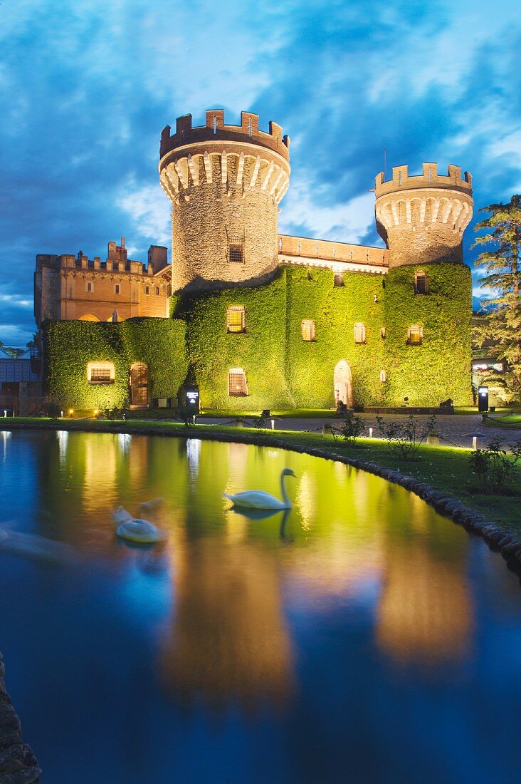 Castillo de Perelada (Girona, Spanien)