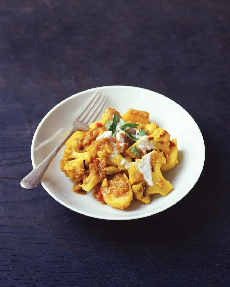 Cauliflower curry