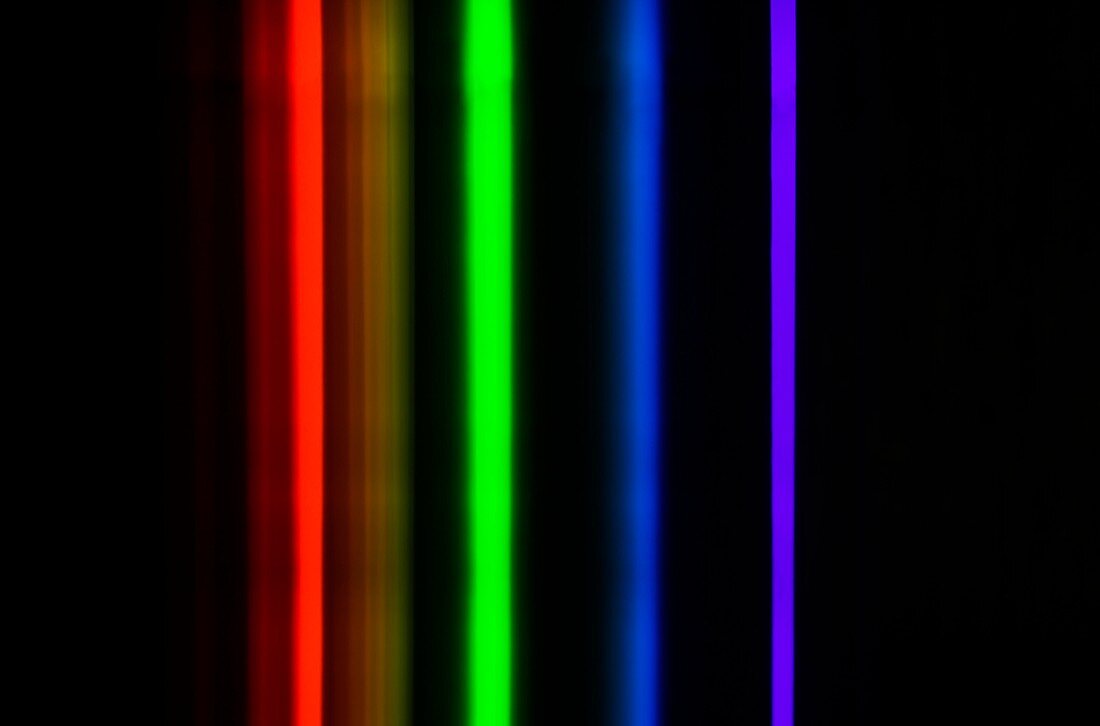 Fluorescent Lightbulb Spectrum