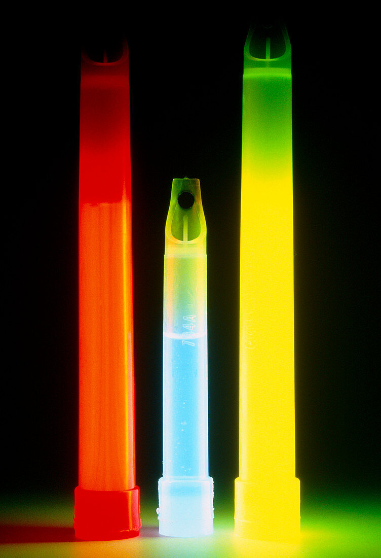 Chemiluminescent light tubes