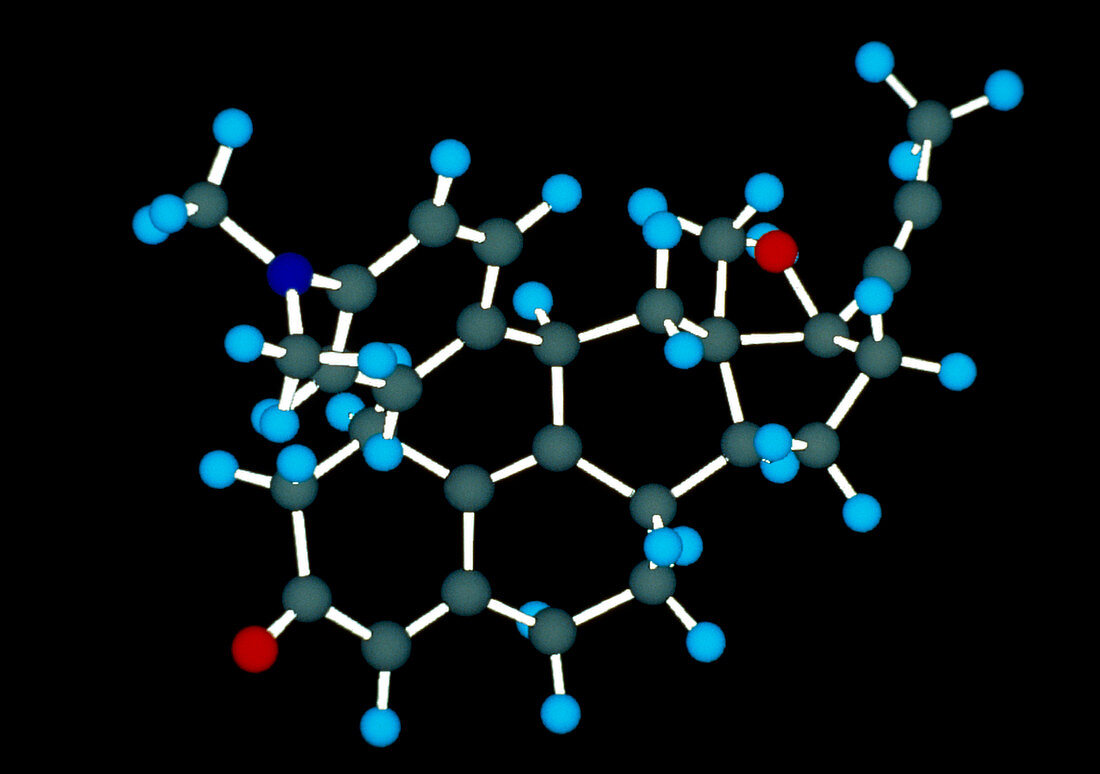 RU486 abortion drug molecule