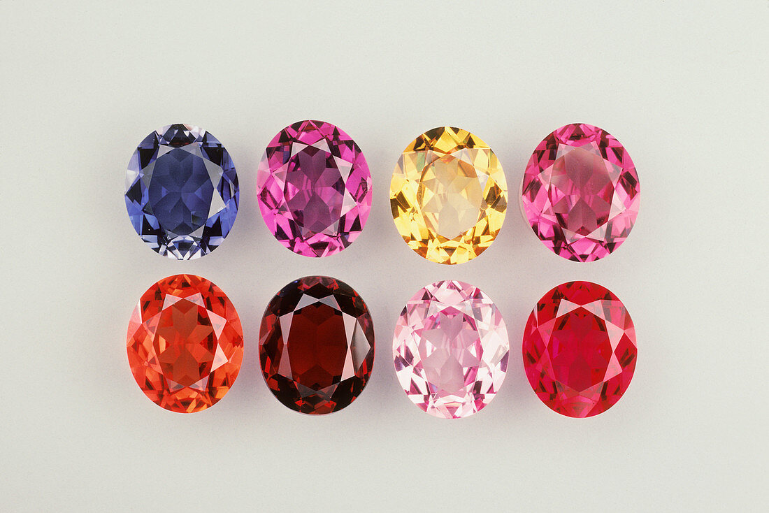 Synthetic Corundum Gemstones