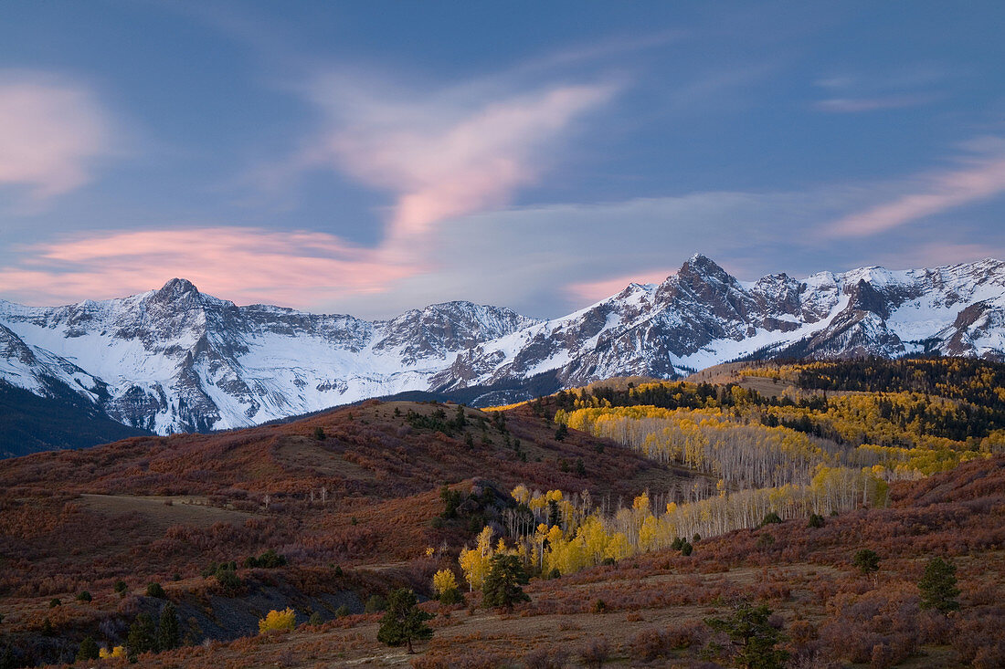 San Juan Mountains Sunrise,Colorado