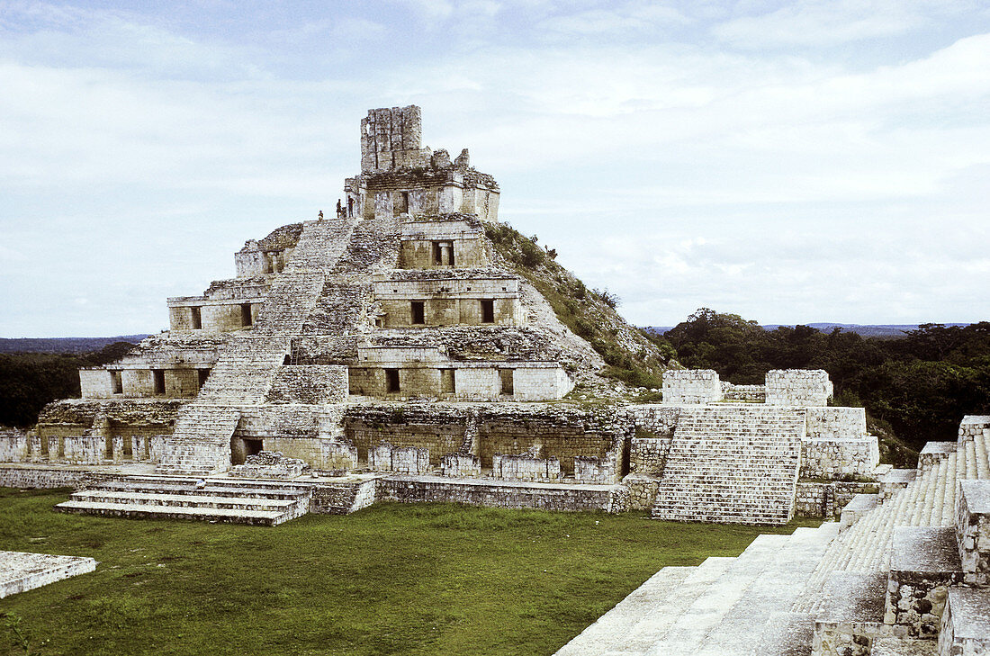 Edzna,Mayan Pyramid,Mexico