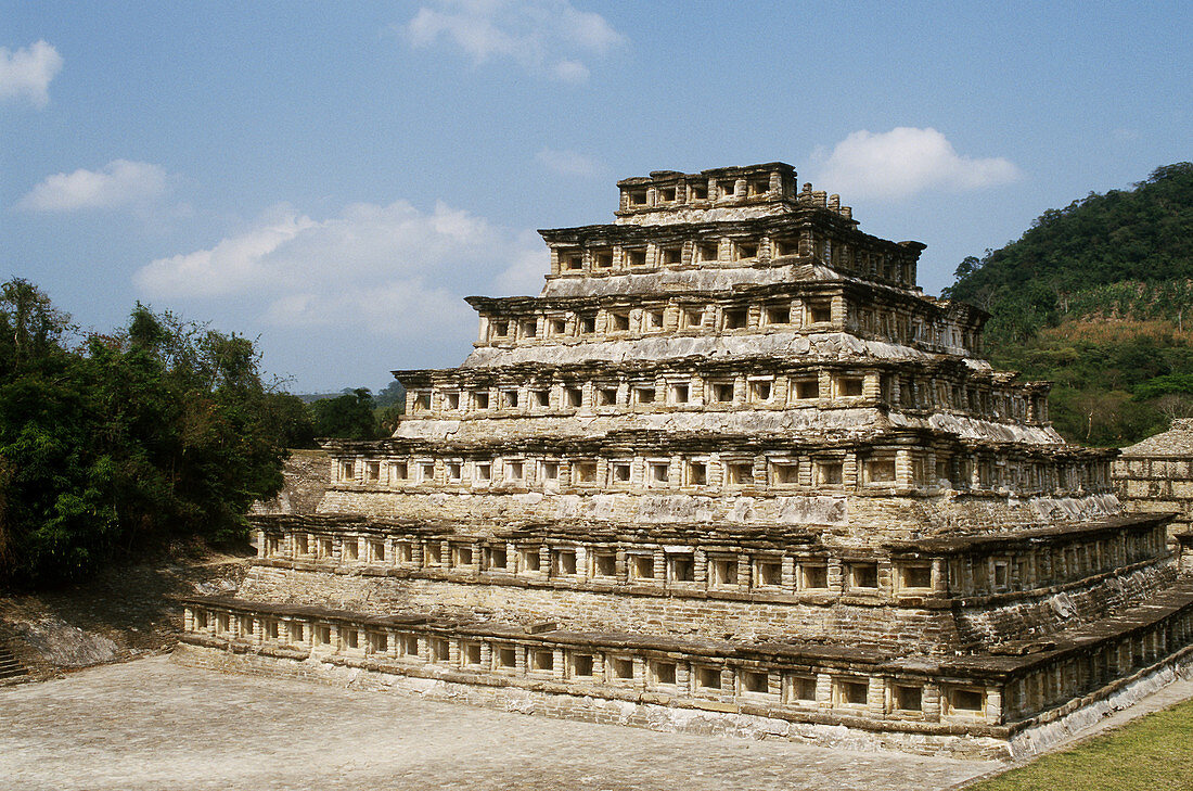 Pyramid of Niches,El Tajin Ruins,Mexico