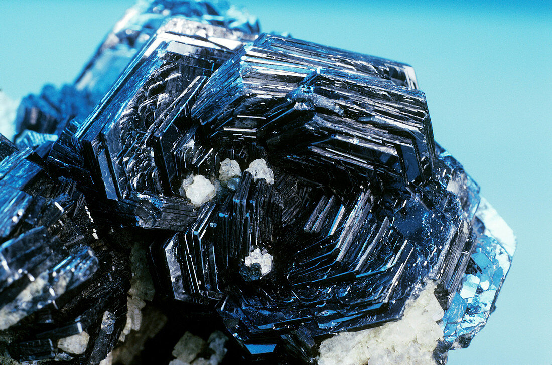 Hematite crystals from Switzerland
