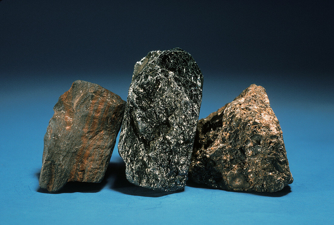 Different Aggregate Types of Hematite