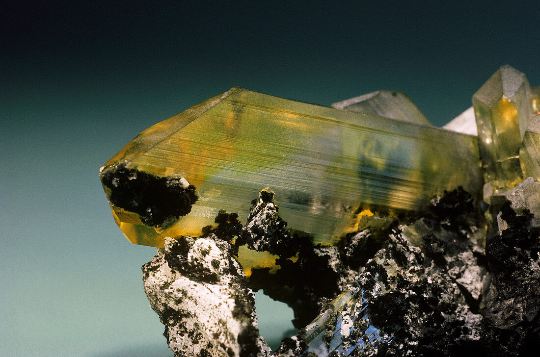 'Anglesite from Tsumeb,Namibia'