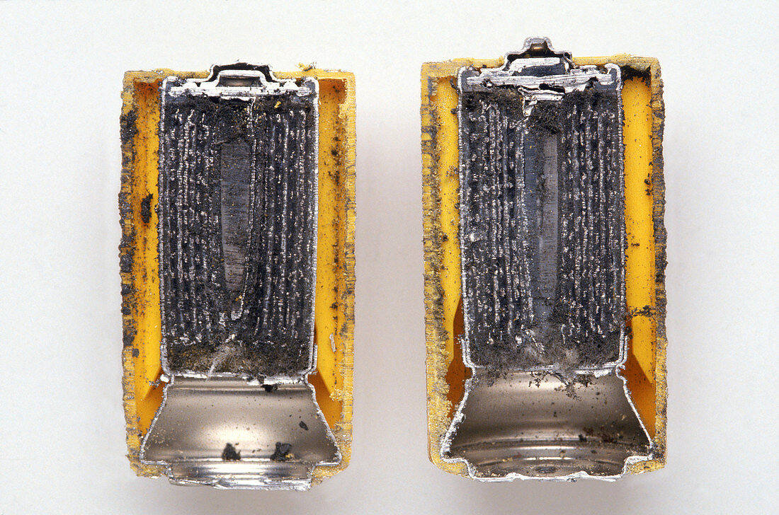 Inside a Nickel-Cadmium Battery